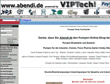 Tablet Screenshot of abendi.de